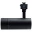 15W LED Track Head, J-Style, 20-Degree to 50-Degree Adjustable Beam Spread, CCT Selectable, Matte Black Finish