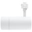 30W LED Track Head, J-Style, 20-Degree to 50-Degree Adjustable Beam Spread, CCT Selectable, Matte White Finish