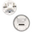 Lyric Round Smart Wi-Fi Thermostat - Builder Model