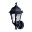 Westlake 1 Light Outdoor Wall Lantern, Small (Black), 1002BK