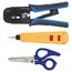 TK-RJ550 VDV Installation Tool Kit for Cutting, Crimping & Terminating CAT5 & CAT5e Network Cables