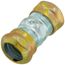 1/2" Steel EMT Raintight Compression Coupling