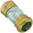 1/2" Steel EMT Raintight Compression Coupling