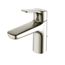 GS Series 1.2 GPM 1 Handle Bathroom Sink Faucet with COMFORT GLIDE Technology and Drain Assembly, Brushed Nickel - TLG03301U-BN