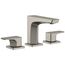 GE 1.2 GPM 2 Handle Widespread Bathroom Sink Faucet, Brushed Nickel - TLG07201U-BN