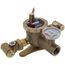 1" FPT Inlet x 1-1/4" Outlet Emergency Water Mixing Valve for Eye/Face Wash Units (3 to 64 GPM)