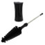 ToiletShroom Toilet Plunger w/ Holder, Black