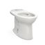 Drake Elongated Universal Height TORNADO FLUSH Toilet Bowl with CEFIONTECT, Colonial White - C776CEFG#11