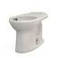 Drake Elongated Universal Height TORNADO FLUSH Toilet Bowl with CEFIONTECT, Sedona Beige - C776CEFG#12