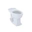 Eco Clayton and Clayton Universal Height Elongated Toilet Bowl, Cotton White - C784EF#01