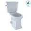 Promenade II 1G Two-Piece Elongated 1.0 GPF Universal Height Toilet with CEFIONTECT, Cotton White - CST404CUFG#01