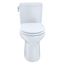 Drake II 1G Two-Piece Elongated 1.0 GPF Universal Height Toilet with CEFIONTECT, Cotton White - CST454CUFG#01