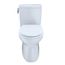 Vespin II 1G Two-Piece Elongated 1.0 GPF Universal Height Skirted Design Toilet with CEFIONTECT, Cotton White - CST474CUFG#01