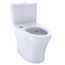 Aquia IV One-Piece Elongated Dual Flush 1.28 and 0.9 GPF WASHLET+ and Auto Flush Ready Toilet with CEFIONTECT, Cotton White - CST646CEMFGNAT40#01