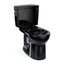 Drake Two-Piece Round 1.6 GPF Universal Height TORNADO FLUSH Toilet, Ebony - CST775CSF#51