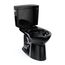 Drake Two-Piece Elongated 1.6 GPF TORNADO FLUSH Toilet, Ebony - CST776CS#51