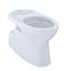 Vespin II Universal Height Elongated Skirted Toilet Bowl with CEFIONTECT, Cotton White - CT474CUFG#01