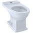 Connelly Universal Height Elongated Toilet Bowl with CEFIONTECT, Cotton White - CT494CEFG#01