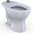 TORNADO FLUSH Commercial Flushometer Floor-Mounted Universal Height Toilet, Elongated, Cotton White - CT725CUF#01