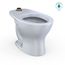 TORNADO FLUSH Commercial Flushometer Floor-Mounted Universal Height Toilet, Elongated, Cotton White - CT725CUF#01