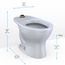 TORNADO FLUSH Commercial Flushometer Floor-Mounted Toilet with CEFIONTECT, Elongated, Cotton White - CT725CUG#01
