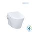 WASHLET+ AP Wall-Hung Elongated Toilet with S7 Contemporary Bidet Seat and DuoFit In-Wall 0.9 and 1.28 GPF Dual-Flush Tank System, Matte Silver - CWT4264726CMFG#MS