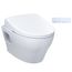 WASHLET+ EP Wall-Hung Elongated Toilet with S7 Contemporary Bidet Seat and DuoFit In-Wall 0.9 and 1.28 GPF Dual-Flush Tank System, Matte Silver - CWT4284726CMFG#MS