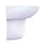 LHT241G#01 Supreme Oval Wall-Mount Bathroom Sink w/ CEFIONTECT and Shroud for Single Hole Faucets (Cotton White)