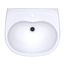LHT241G#01 Supreme Oval Wall-Mount Bathroom Sink w/ CEFIONTECT and Shroud for Single Hole Faucets (Cotton White)