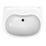 LPT242G#01 Prominence Oval Basin Pedestal Bathroom Sink w/ CEFIONTECT for Single Hole Faucets (Cotton White)
