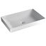 LT476GR#01 Kiwami Rectangular 23" Vessel Bathroom Sink w/ CEFIONTECT (Cotton White)