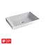 LT476GR#01 Kiwami Rectangular 23" Vessel Bathroom Sink w/ CEFIONTECT (Cotton White)