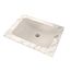 LT542G#12 19" x 12-3/8" Rectangular Undermount Bathroom Sink w/ CEFIONTECT (Sedona Beige)