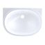 LT546G#01 19-11/16" x 13-3/4"Oval Undermount Bathroom Sink w/ CEFIONTECT (Cotton White)