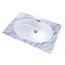 LT546G#01 19-11/16" x 13-3/4"Oval Undermount Bathroom Sink w/ CEFIONTECT (Cotton White)