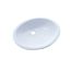 LT569#01 17" x 14" Oval Undermount Bathroom Sink (Cotton White)