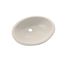 LT579G#12 Rendezvous Oval Undermount Bathroom Sink w/ CEFIONTECT (Sedona Beige)