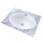 LT641#01 Dartmouth 18-3/4" x 13-3/4" Oval Undermount Bathroom Sink (Cotton White)