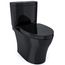 Aquia IV Two-Piece Elongated Dual Flush 1.28 and 0.9 GPF Universal Height Toilet, WASHLET+ Ready, Ebony - MS446124CEMFN#51