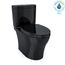 Aquia IV Two-Piece Elongated Dual Flush 1.28 and 0.9 GPF Universal Height Toilet, WASHLET+ Ready, Ebony - MS446124CEMFN#51