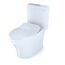 Aquia IV Two-Piece Elongated Dual Flush 1.28 and 0.9 GPF Toilet with CEFIONTECT and SoftClose Seat, WASHLET+ Ready, Cotton White - MS446234CEMGN#01