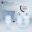 UltraMax II 1G One-Piece Elongated 1.0 GPF Universal Height Toilet with CEFIONTECT and SS124 SoftClose Seat, WASHLET+ Ready, Cotton White - MS604124CUFG#01
