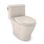 Nexus One-Piece Elongated 1.28 GPF Universal Height Toilet with CEFIONTECT and SS124 SoftClose Seat, WASHLET+ Ready, Sedona Beige - MS642124CEFG#12