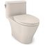 Nexus One-Piece Elongated 1.28 GPF Universal Height Toilet with CEFIONTECT and SS124 SoftClose Seat, WASHLET+ Ready, Sedona Beige - MS642124CEFG#12