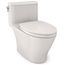 Nexus 1G One-Piece Elongated 1.0 GPF Universal Height Toilet with CEFIONTECT and SS124 SoftClose Seat, WASHLET+ Ready, Colonial White - MS642124CUFG#11