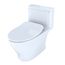 Nexus One-Piece Elongated 1.28 GPF Universal Height Toilet with CEFIONTECT and SS234 SoftClose Seat, WASHLET+ Ready, Cotton White - MS642234CEFG#01