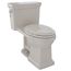 Promenade II One-Piece Elongated 1.28 GPF Universal Height Toilet with CEFIONTECT, Bone - MS814224CEFG#03