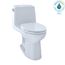 Eco UltraMax One-Piece Elongated 1.28 GPF ADA Compliant Toilet with CEFIONTECT, Cotton White - MS854114ELG#01