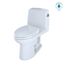 Eco UltraMax One-Piece Elongated 1.28 GPF ADA Compliant Toilet with Right-Hand Trip Lever, Cotton White - MS854114ELR#01