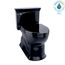 Eco Soirée One-Piece Elongated 1.28 GPF Universal Height Skirted Toilet, Ebony Black - MS964214CEF#51